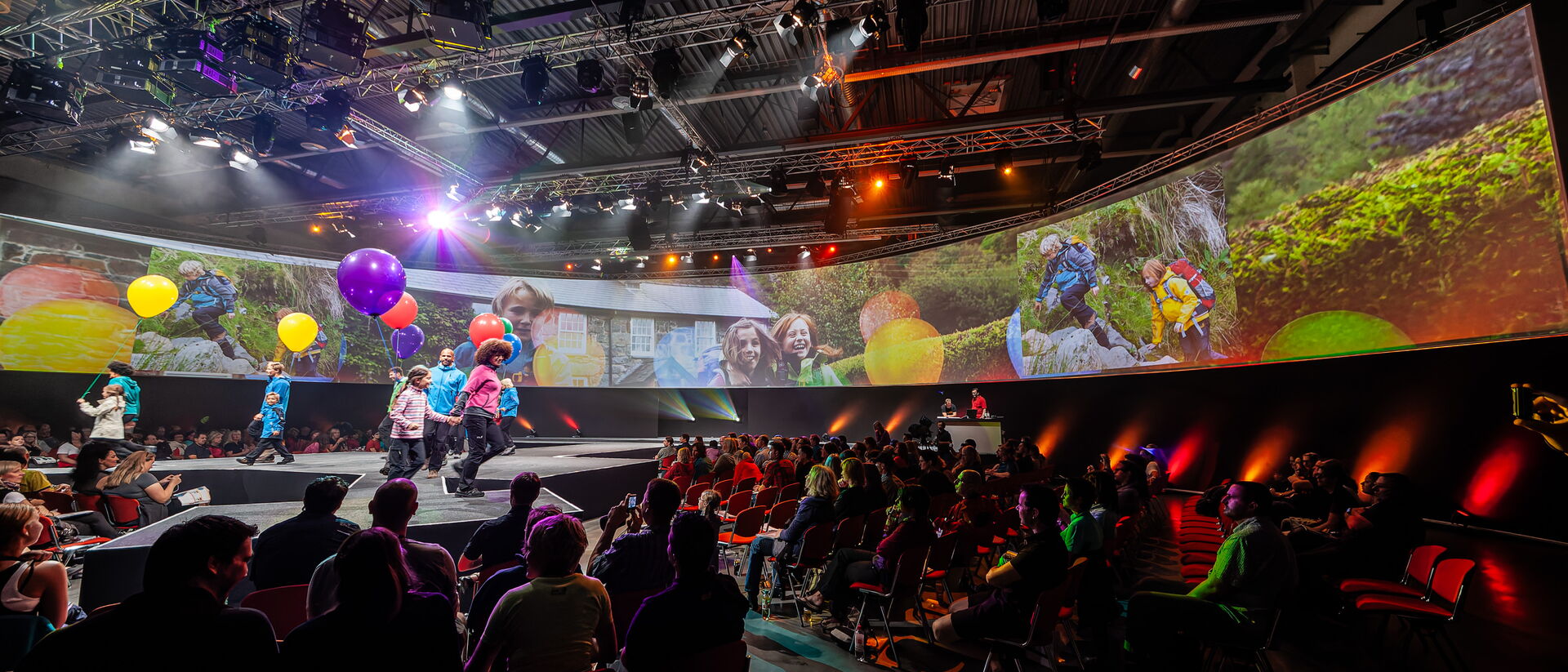 Begeisterung bei Events